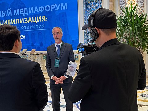 Alexander Wilhelm at an Interview at the International Media Forum Alexander Wilhelm at an Interview at the International Media Forum