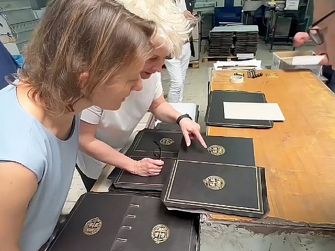 Bookbinding – Quality Control – Sloane MS 1975 Facsimile – Charlotte Kramer Bookbinding – Quality Control – Sloane MS 1975 Facsimile – Charlotte Kramer