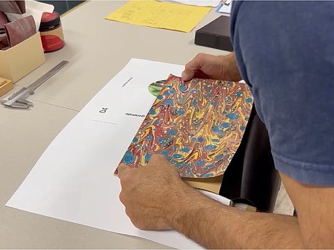 Bookbinding – Handcraftsmanship – Gluing the Book Block – Sloane MS 1975 Facsimile Bookbinding – Handcraftsmanship – Gluing the Book Block – Sloane MS 1975 Facsimile
