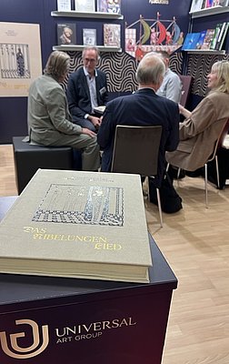 Das Nibelungenlied auf der Frankfurter Buchmesse 2026 ★ FBM 2026 ★ Universal Art Group