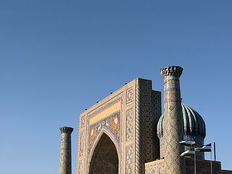 Sightseeing in Usbekistan Sightseeing in Usbekistan