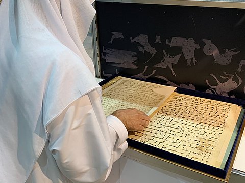 Abu Dhabi Book Fair-2023-Koran-Ausstellung Abu Dhabi Book Fair-2023-Koran-Ausstellung